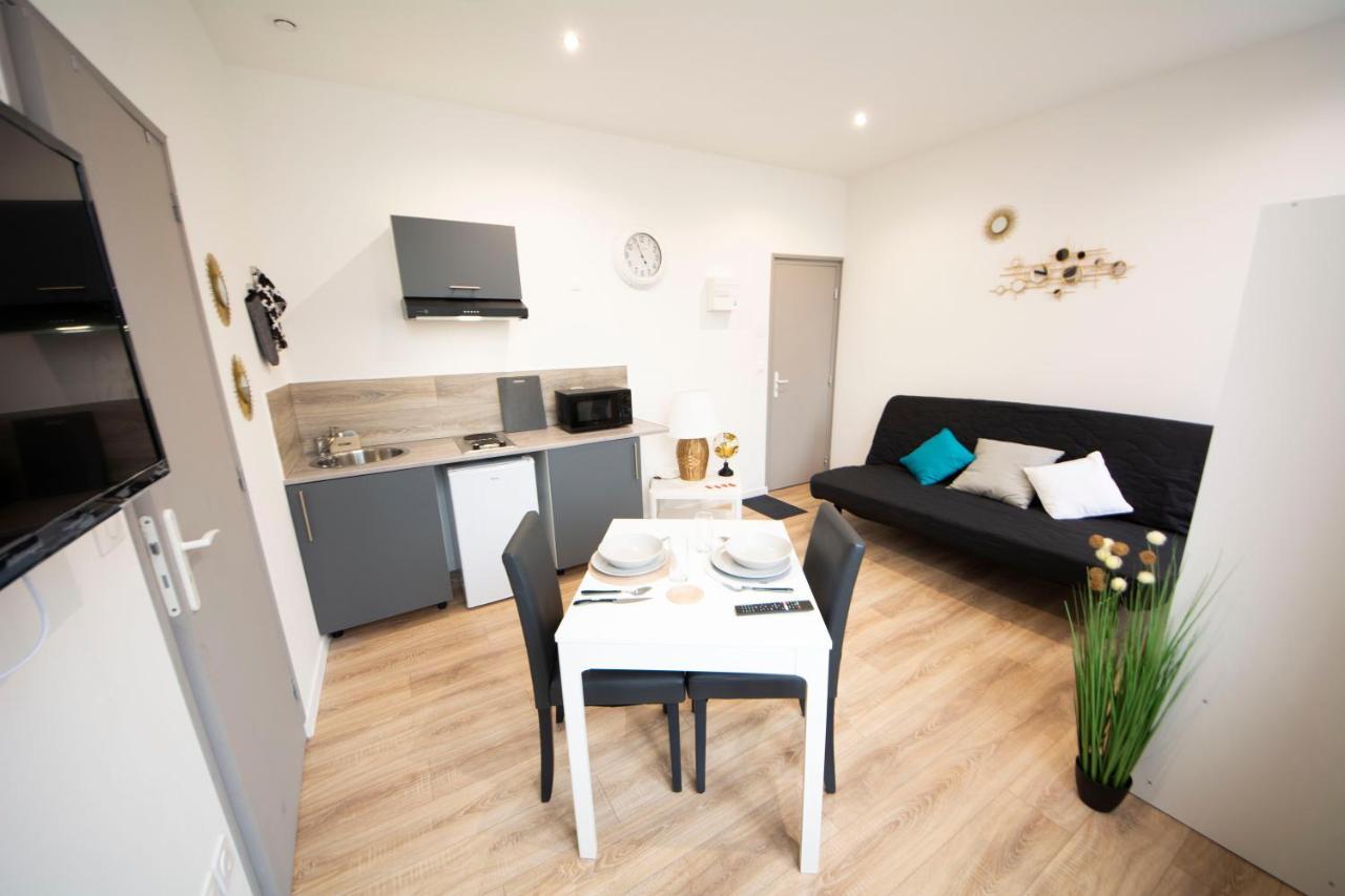 Mahora - Charmant Studio Home Staging Au Centre-Ville Saint-Quentin  Exterior foto